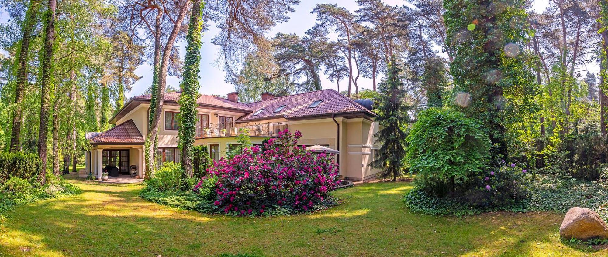 Luxury Villa Indoor Pool Warsaw Magdalenka Bagian luar foto